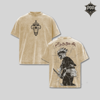 Black Clover Asta Oversized Vintage Washed T-Shirt
