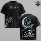 Frieren Blue Moon Frieren Vintage Oversized Tee