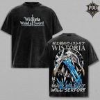 Will Serfort Crystal Sword Wistoria Vintage Oversized Tee