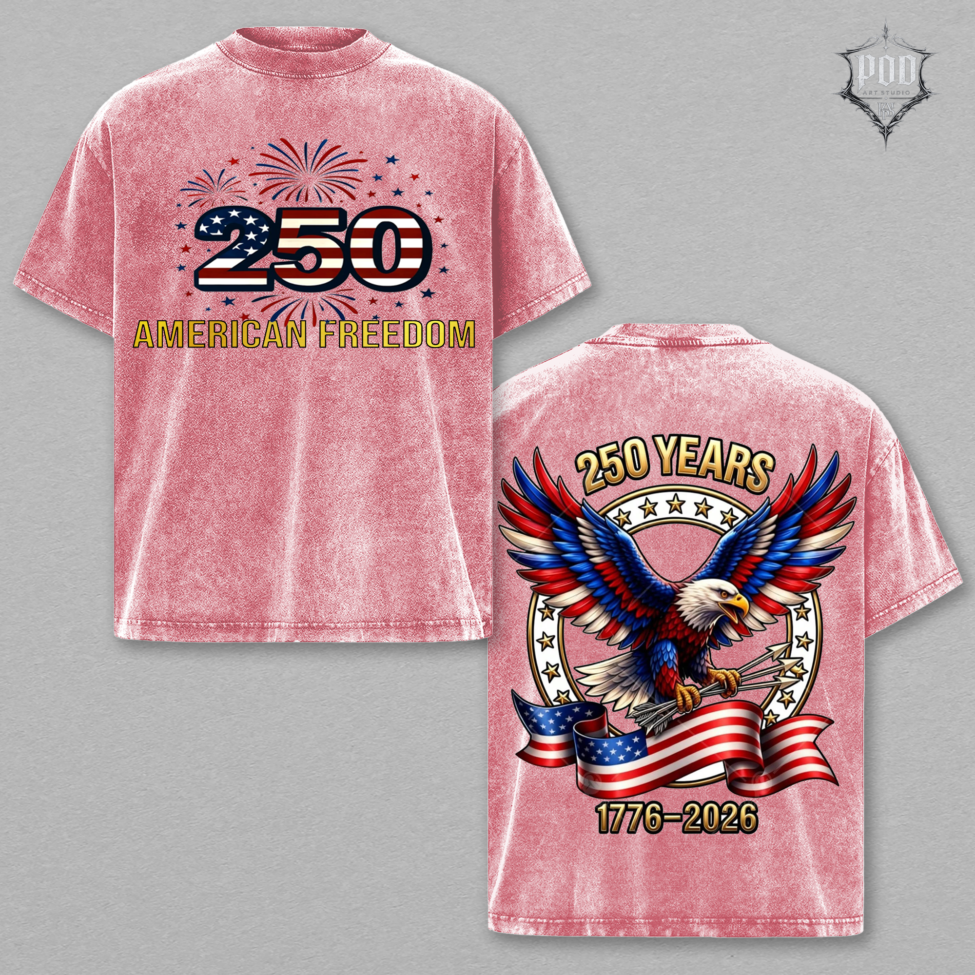250 Years American Freedom Vintage Tee