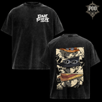 One Piece Vintage Wash Anime T-Shirt, Ace Sabo Luffy Graphic Tee, Pirate Anime Oversized Shirt, Manga Fan Gift, Streetwear Tee