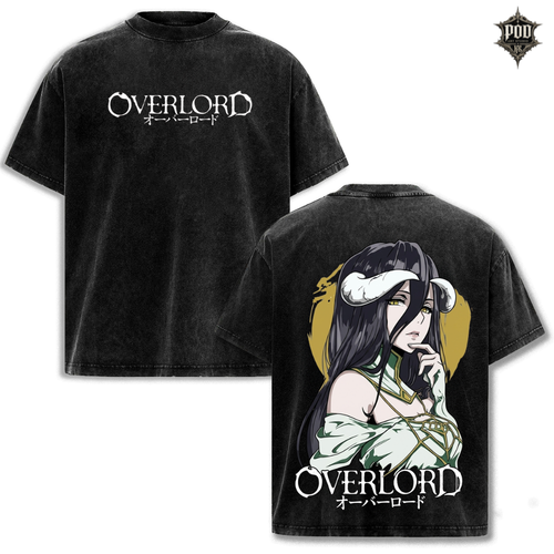 Ainz Ooal Gown Sorcerer King Overlord Washed Tee