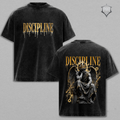 Discipline Vintage Washed T-Shirt – Dark Artistic Streetwear Tee