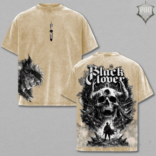 Asta Demon Form Black Clover Vintage Tee