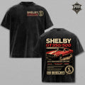 Shelby GT350/500 Vintage Muscle Car Washed T-Shirt – 1970 Performance Edition Graphic Tee
