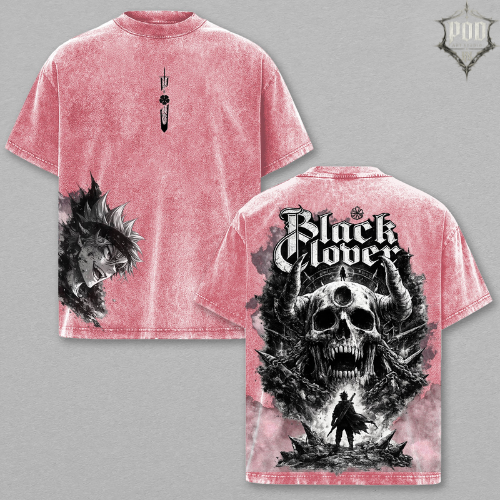 Asta Demon Form Black Clover Vintage Tee