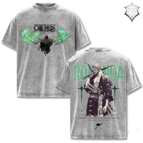 Roronoa Zoro Sword Legend One Piece Vintage Tee