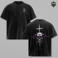 Sacred Skull Vintage Washed Oversized Tee