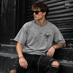 Sacred Skull Vintage Washed Oversized Tee