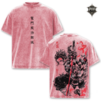 Tanjiro Flame Breathing Demon Slayer Vintage Tee
