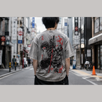 Tanjiro Flame Breathing Demon Slayer Vintage Tee