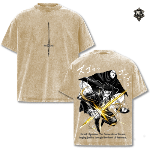 Higuruma Justice Jujutsu Kaisen Washed Tee