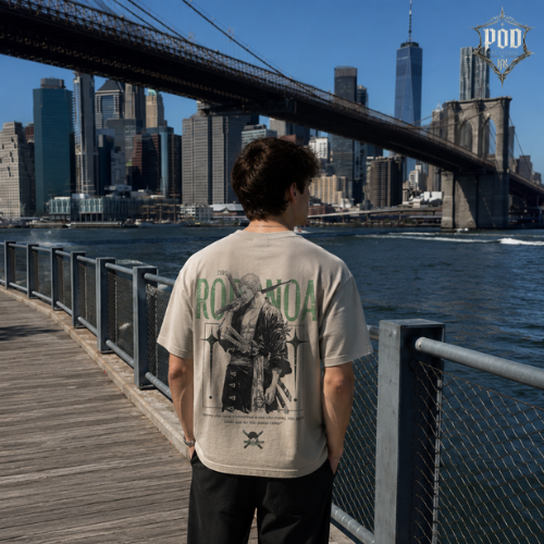 Roronoa Zoro Sword Legend One Piece Vintage Tee