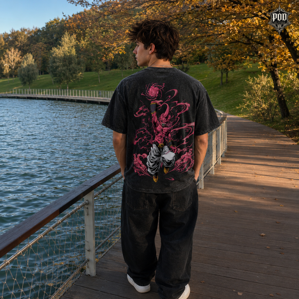 Majin Buu Chaos Incarnate Dragon Ball Vintage Tee