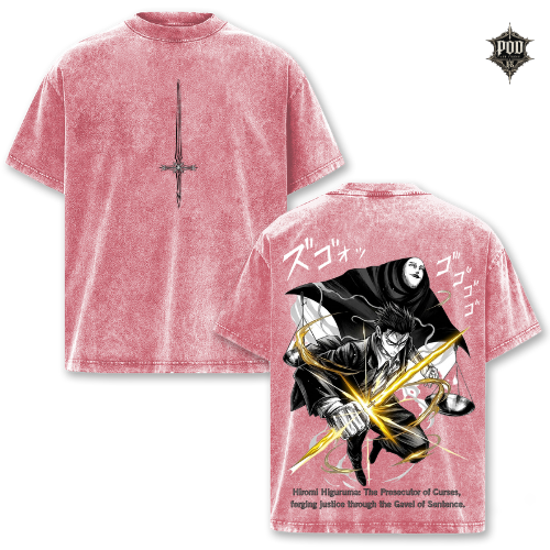 Higuruma Justice Jujutsu Kaisen Washed Tee
