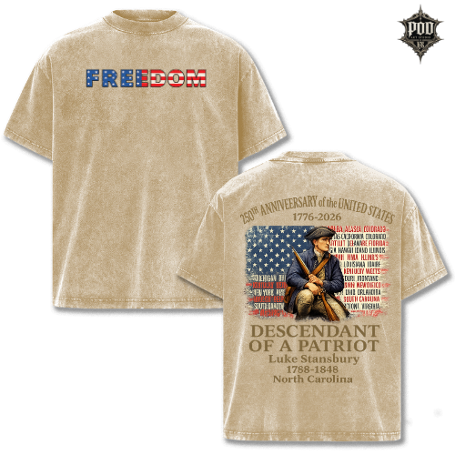 Patriot Legacy 250 America Vintage Tee