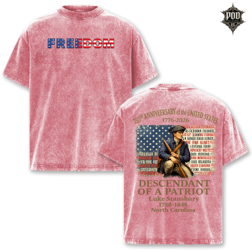 Patriot Legacy 250 America Vintage Tee