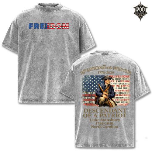Patriot Legacy 250 America Vintage Tee