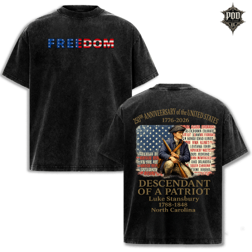 Patriot Legacy 250 America Vintage Tee
