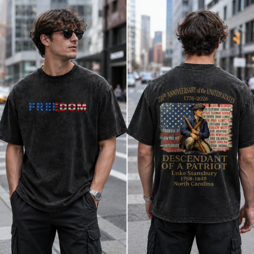 Patriot Legacy 250 America Vintage Tee