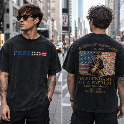 Patriot Legacy 250 America Vintage Tee