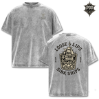 Loose Lips Dark Voyage Vintage Tee