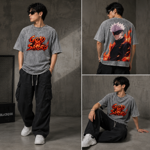 Gojo Satoru Vintage Anime Tee