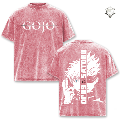Gojo Infinity Jujutsu Kaisen Washed Tee