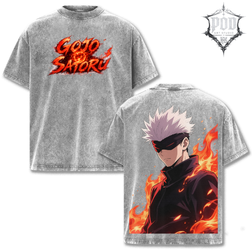 Gojo Satoru Vintage Anime Tee