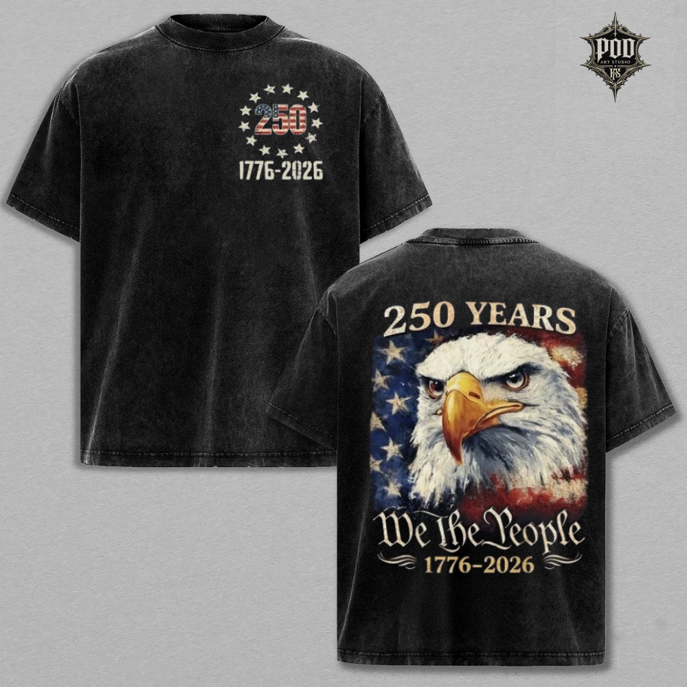 American German Heritage Celebration Vintage Streetwear Tee
