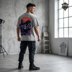 Arise Shadow Monarch Vintage Washed Oversized T-Shirt