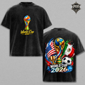 World Cup 2026 Vintage Soccer Graphic T-Shirt