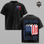 USA 250th Anniversary Eagle Heritage Vintage Tee