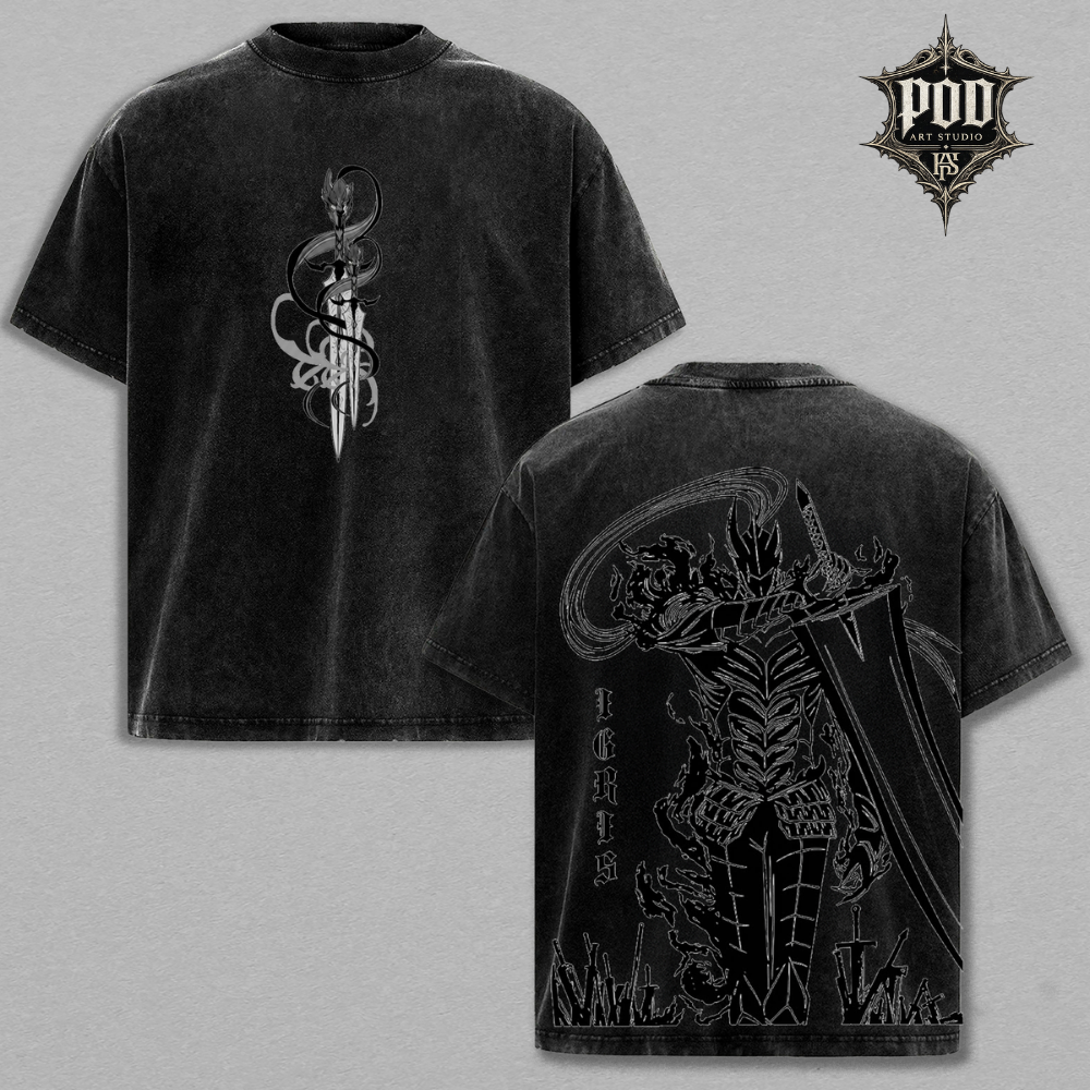 Anime Streetwear Graphic Tee For Men And Women