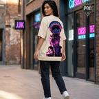 Cursed Rivals Anime Vintage Washed Oversized T-Shirt