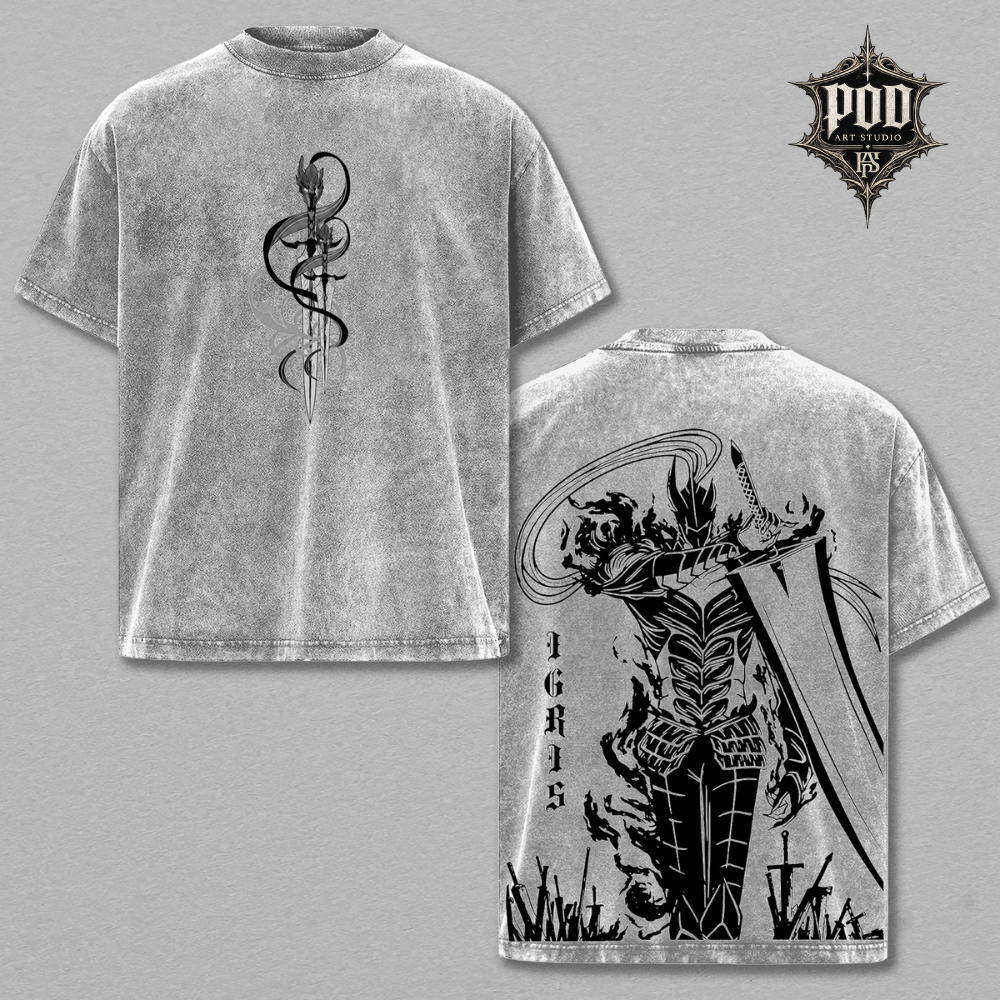 Anime Streetwear Graphic Tee For Men And Women