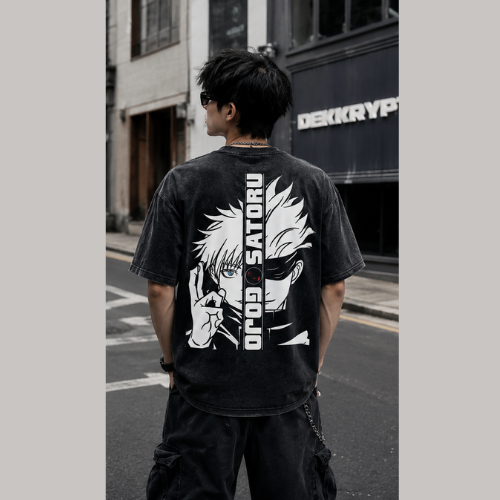 Gojo Infinity Jujutsu Kaisen Washed Tee