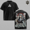 Sesshomaru Oversized Anime Graphic T-Shirt – Inuyasha Streetwear Tee