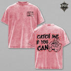 Catch Me If You Can Oversized Graphic Tee