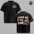 Catch Me If You Can Oversized Graphic Tee