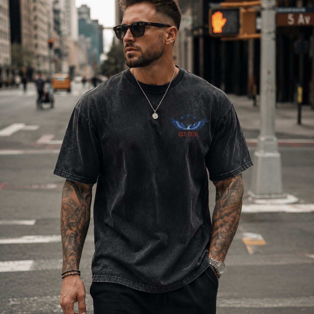 Born Free 250 America Vintage Tee
