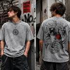 Prince Zuko Fire Dragon Vintage Washed Oversized Tee