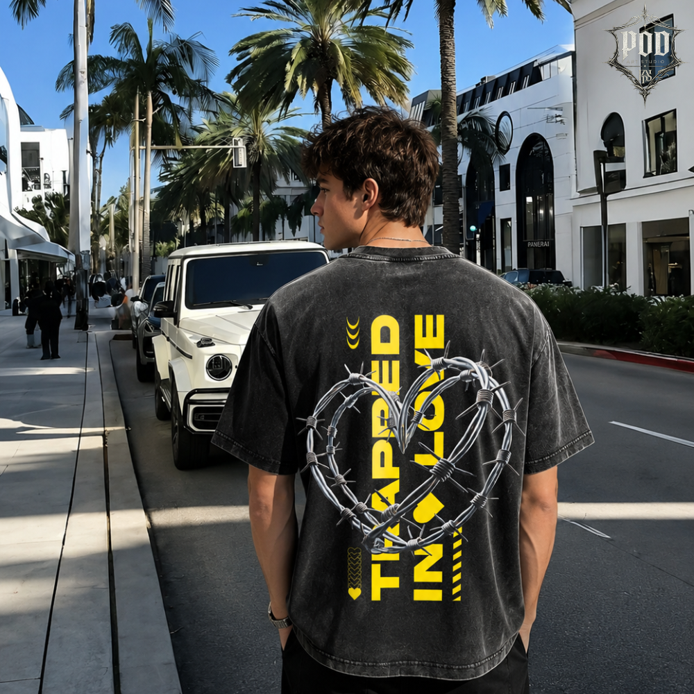 Trapped In Love Vintage Tee
